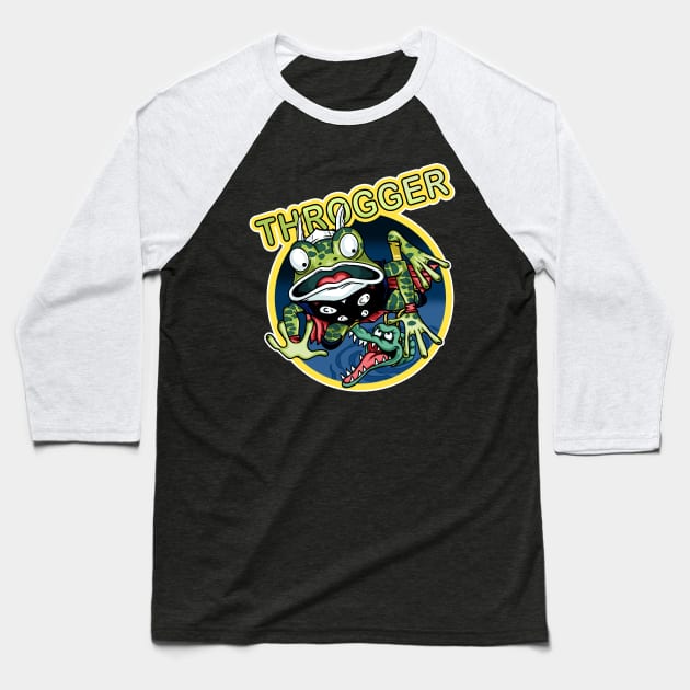 Throgger Baseball T-Shirt by CoDDesigns